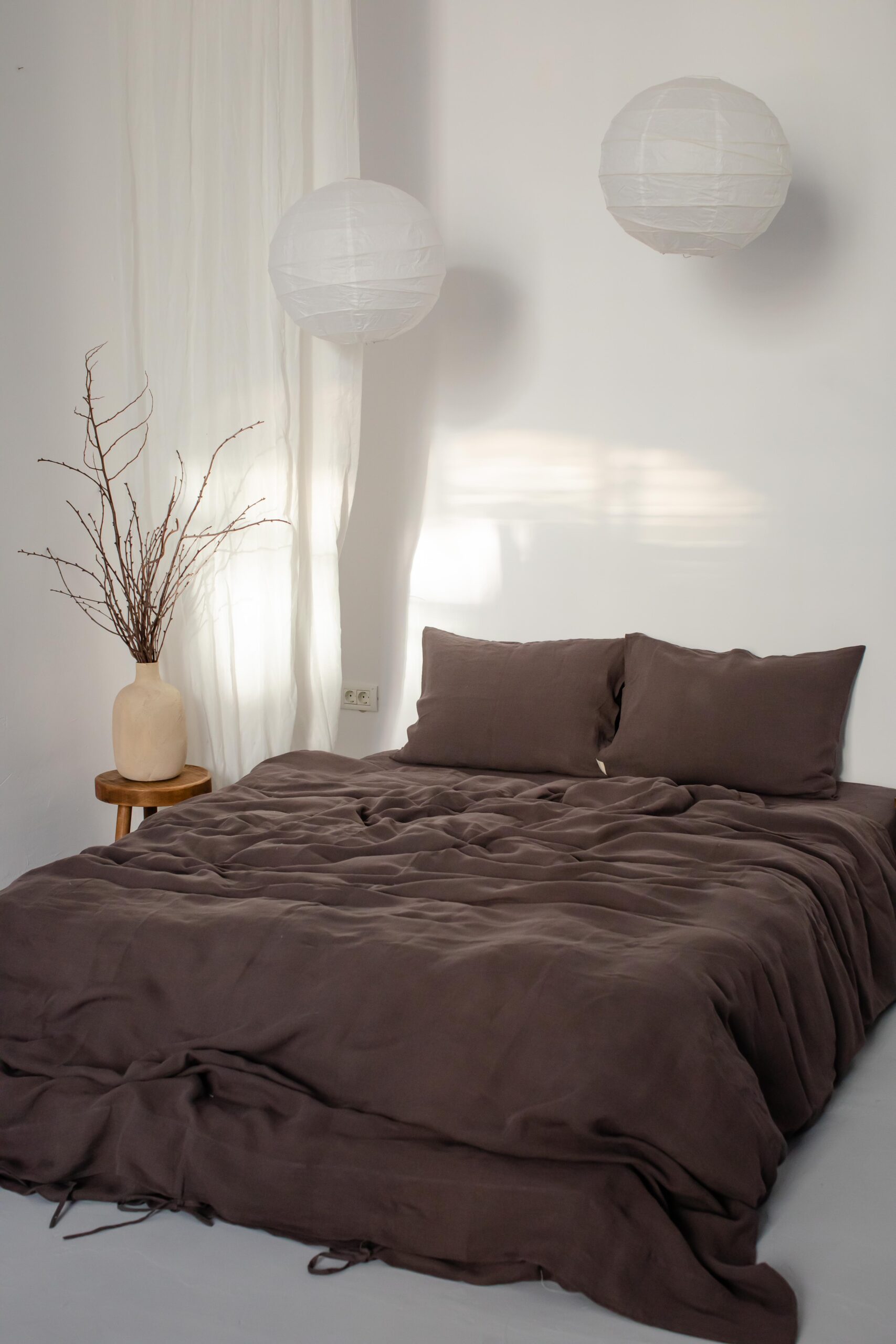 Chocolate Lust Set 60x60 Pillowcases and 200x220 Quilt Cover