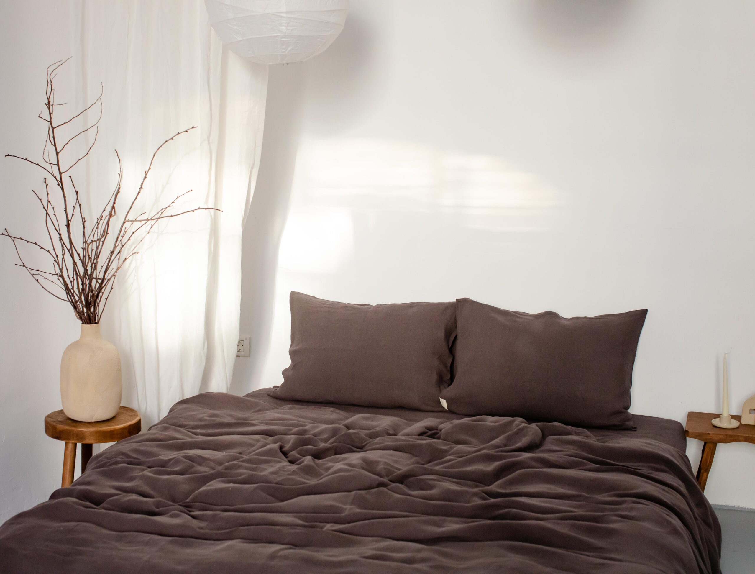 Chocolate Lust Set 50x60 Pillowcases and 200x200 Quilt Cover