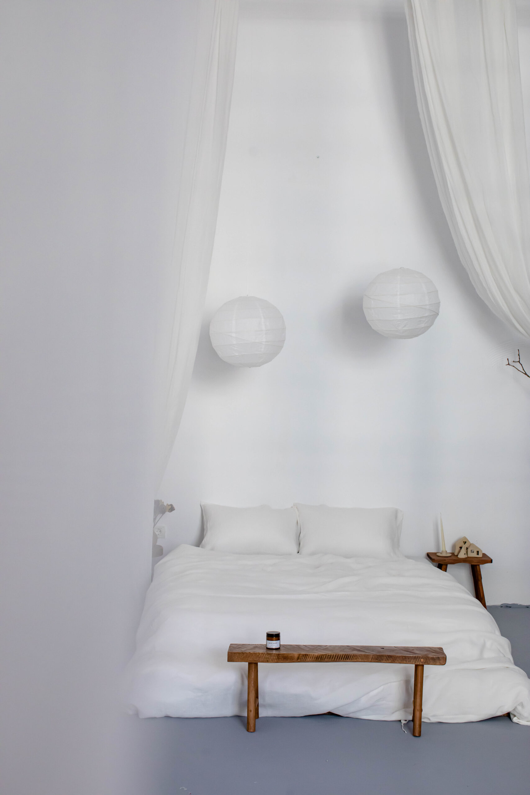 Gentle White Set 50x60 Pillowcases and 80x200 Sheet