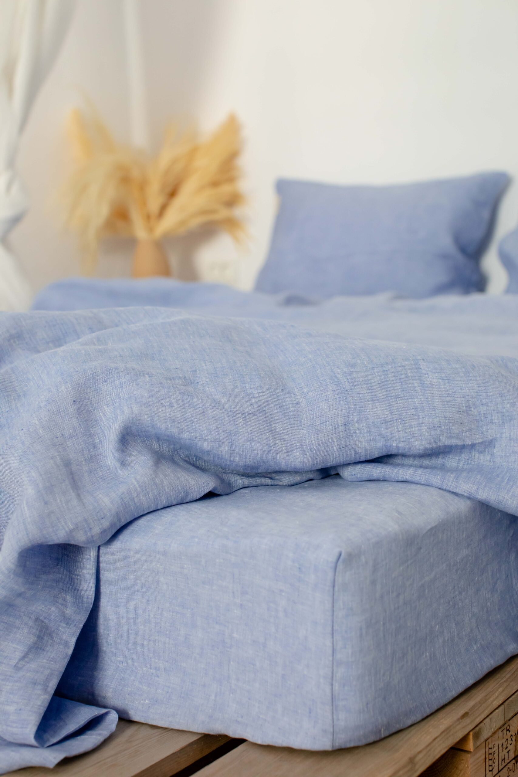 Ocean Blue Set 90x200 Sheet and 150x200 Quilt Cover