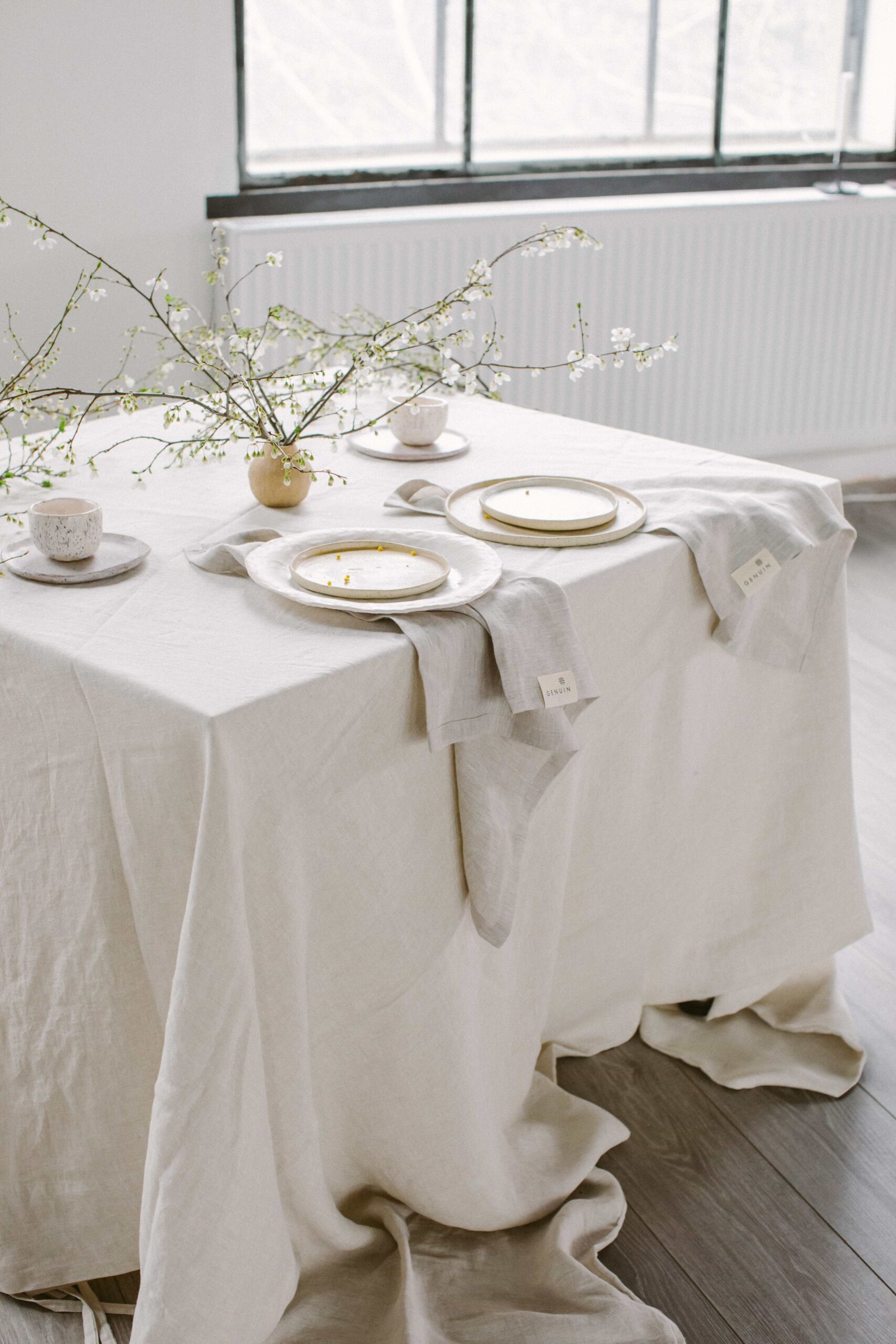 Natural Tablecloth