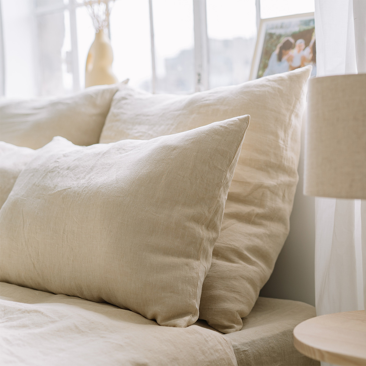 Vanilla Cream Pillowcases