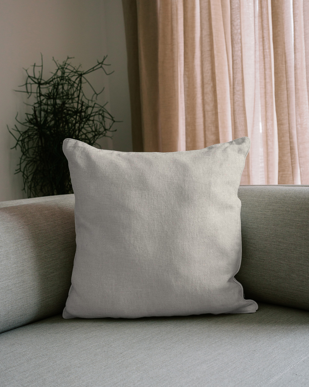 Cushion in CLASIC with string 50x50