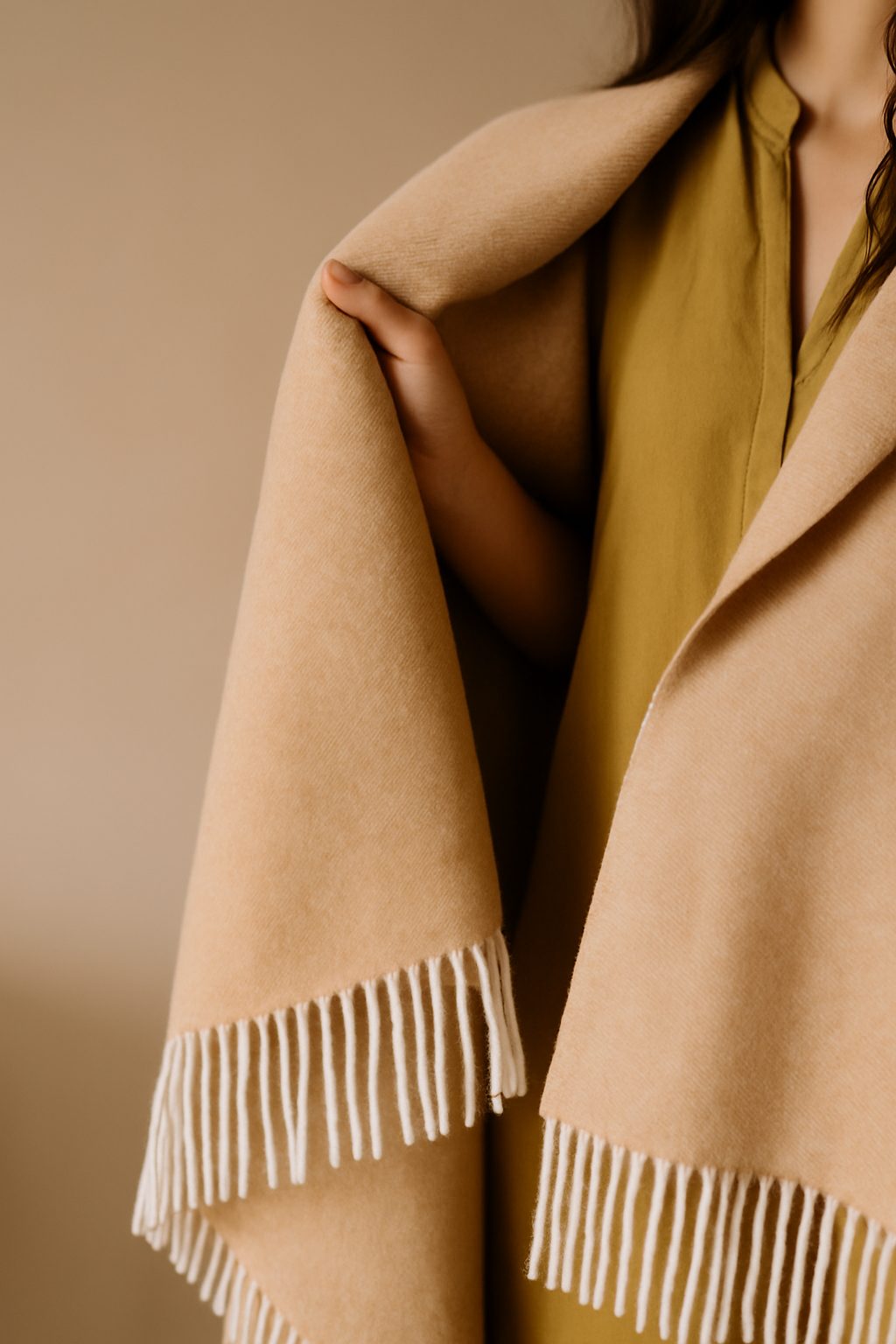 Elements Blanket 50% Australian Wool 50% Cashmere140x200 cm Air Beige