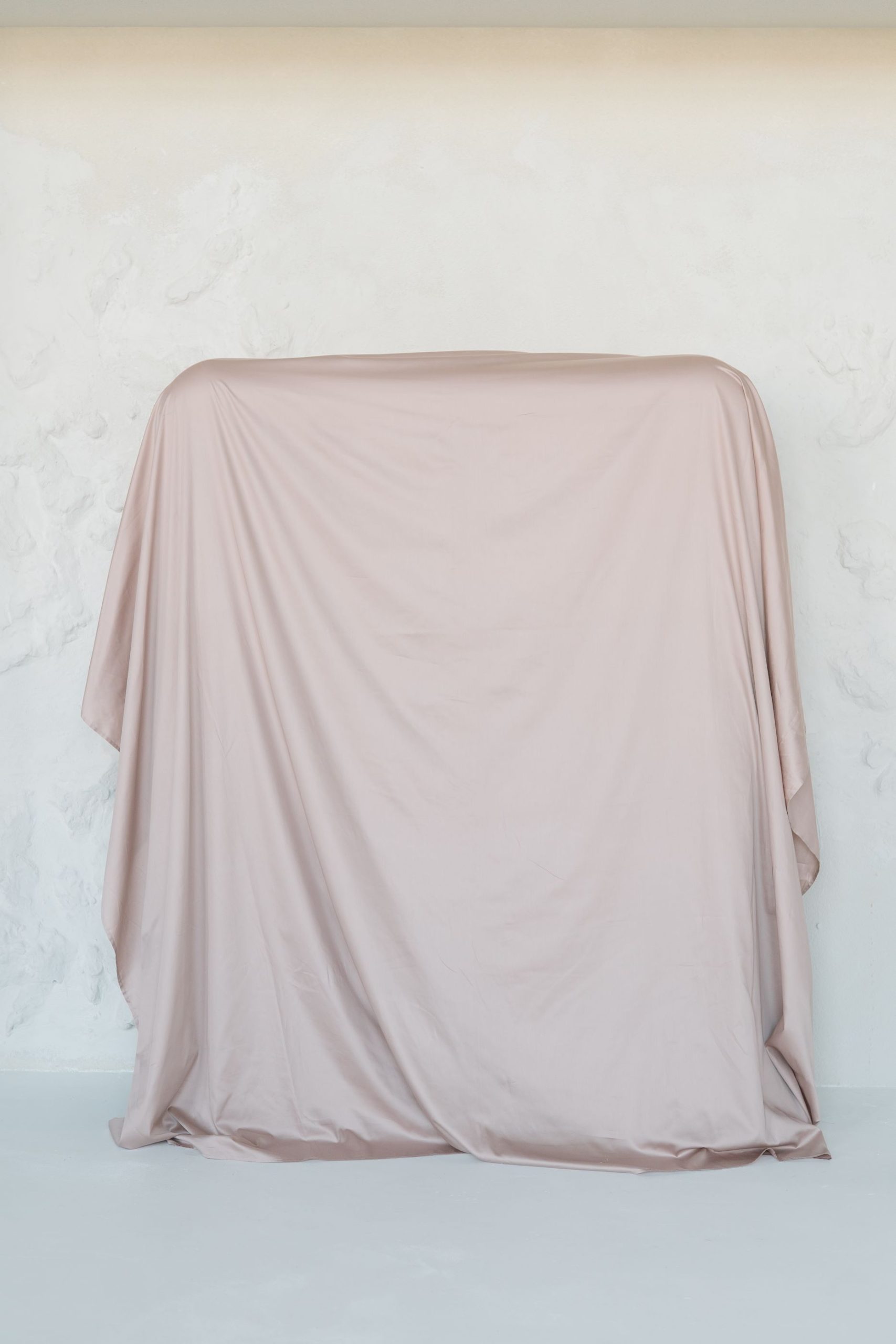 Sateen Cotton Bedsheet Fire Pink Margot