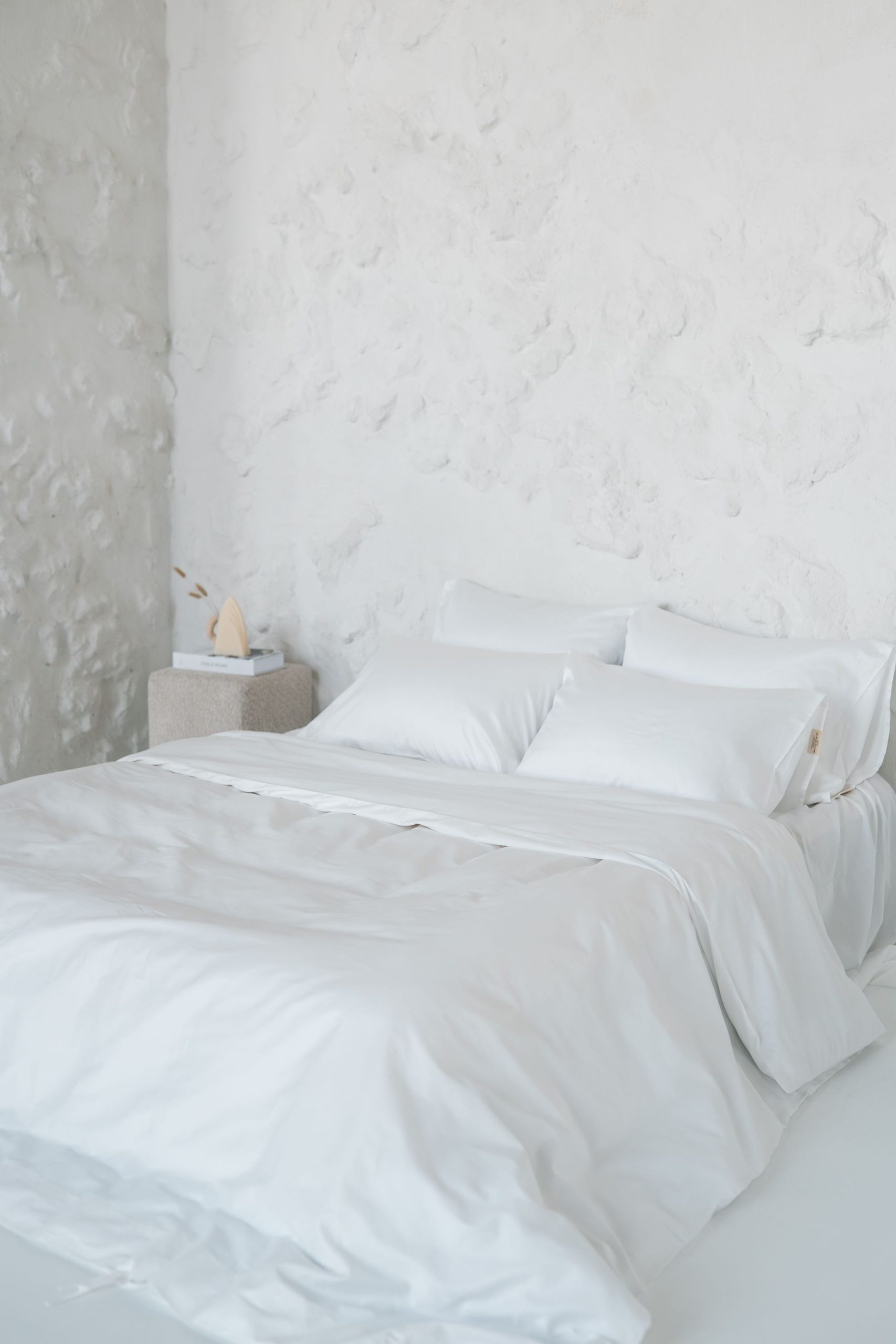 Cotton Airy White Set 35x55 Pillowcases and 60x120 Sheet