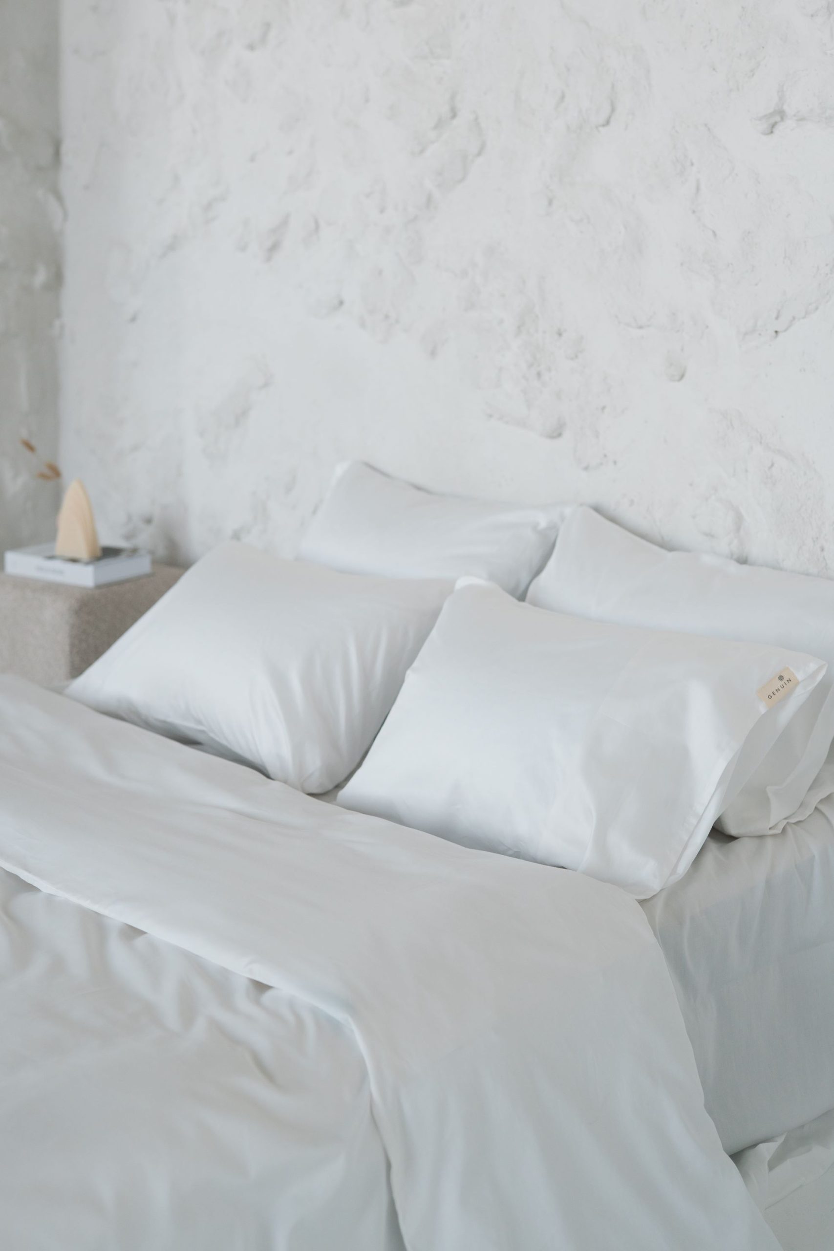 Airy White Pillowcases Organic Cotton