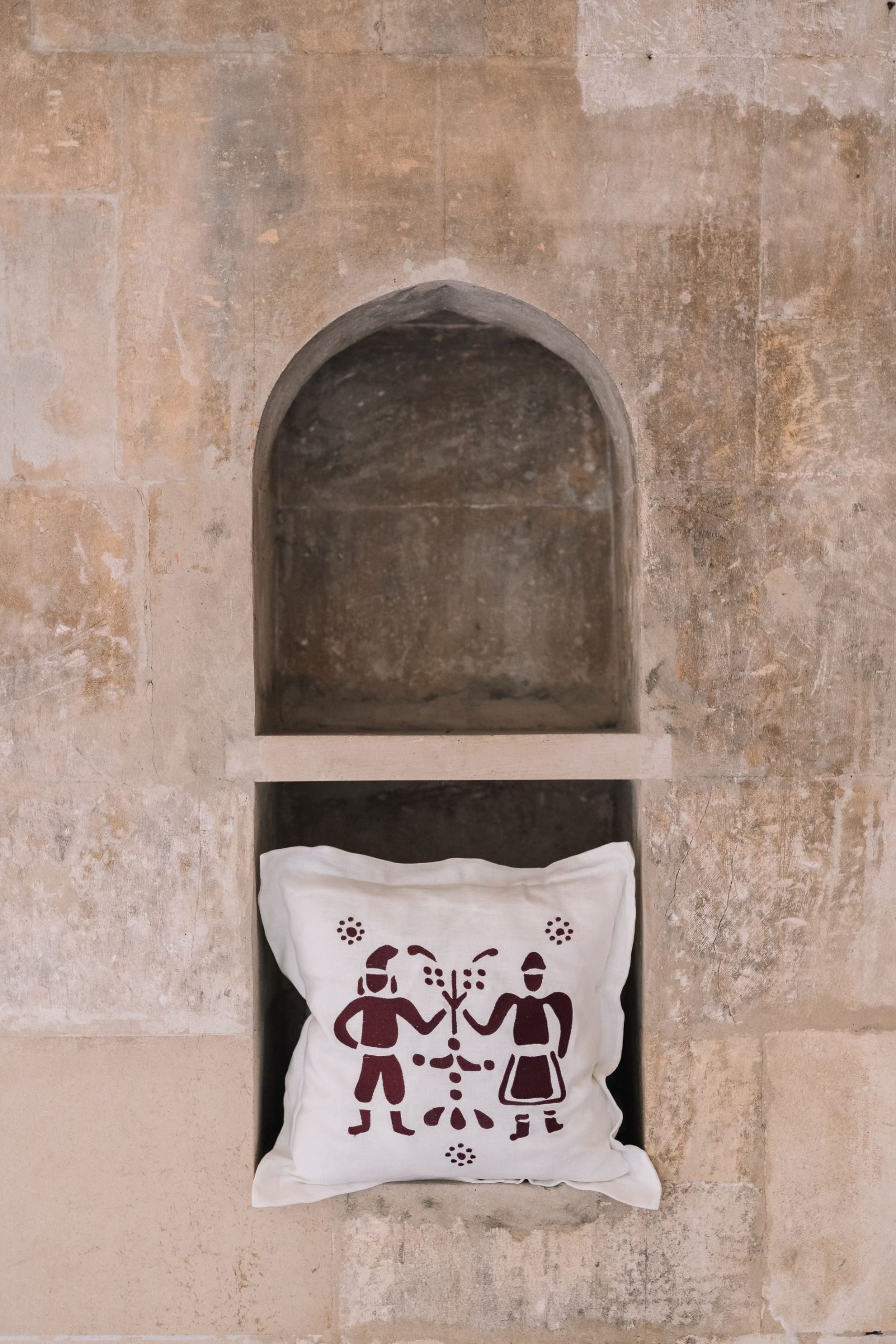 Embroidery decorative pillow TWO